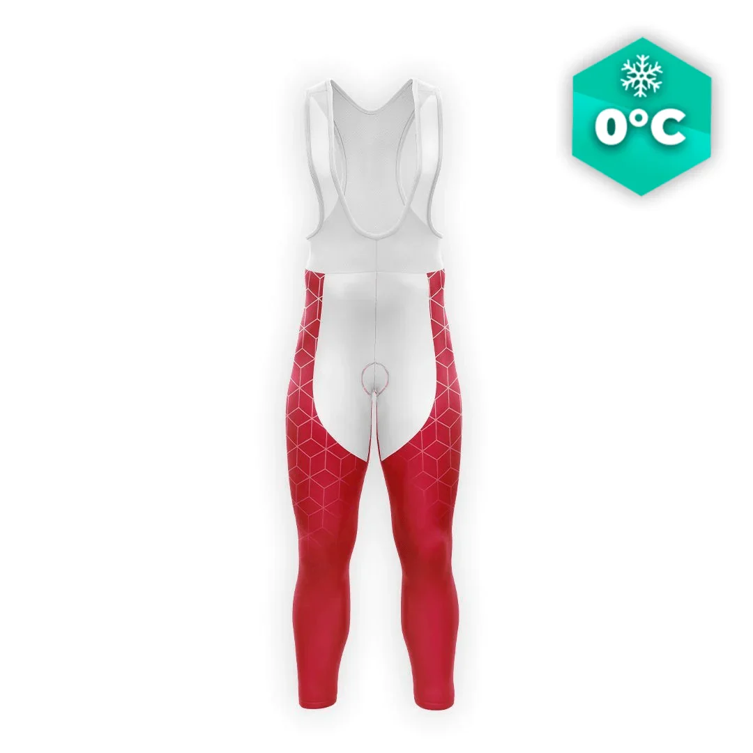 COLLANT CYCLISTE HIVER HOMME / GRENAT - CUBIC+ – Image 2